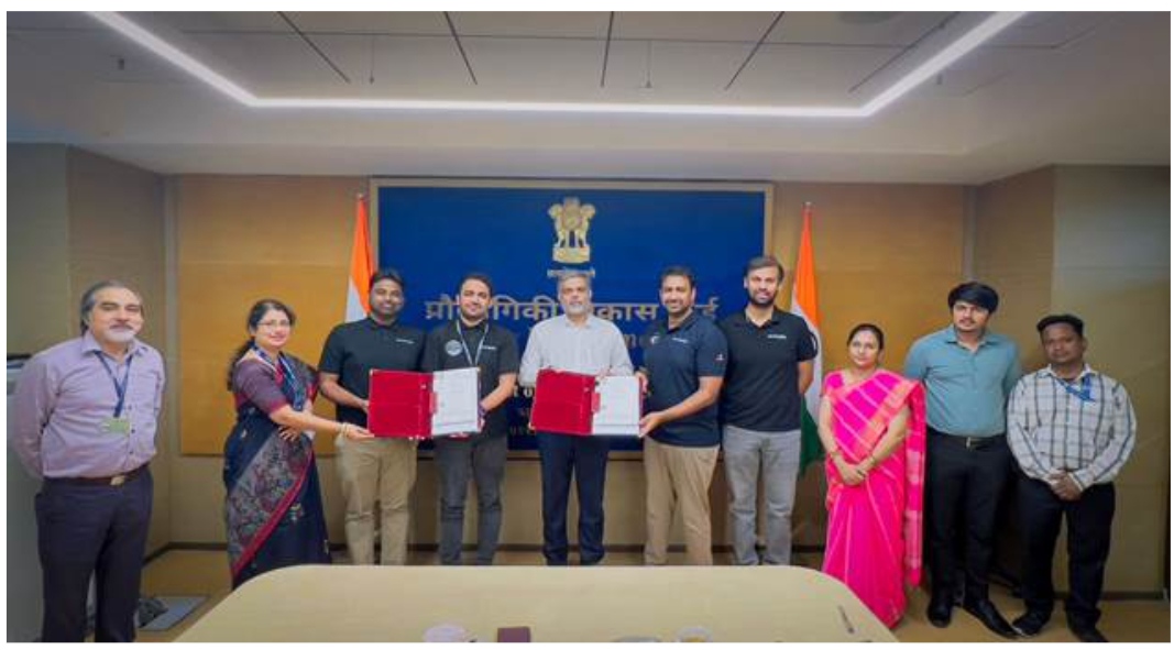 Technology Development Board -Department of Science & Technology empowers Indigenous Space Innovation: Funding M/s Dhruva Space’s Solar Array Project. 