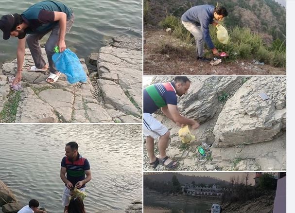 Dev Sena launches cleanliness campaign in in Mandi.