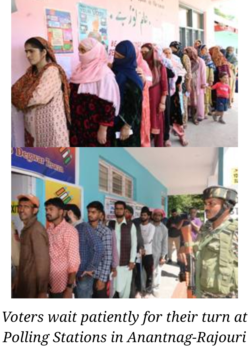 Peaceful polling across 58 Parliamentary constituencies in 8 States/UTs in Phase 6, says ECI.