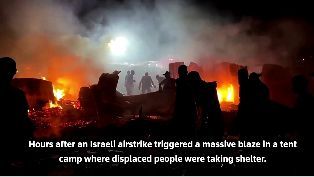 45 Palestinians killed in an Israel air strike, global leaders outcry. 