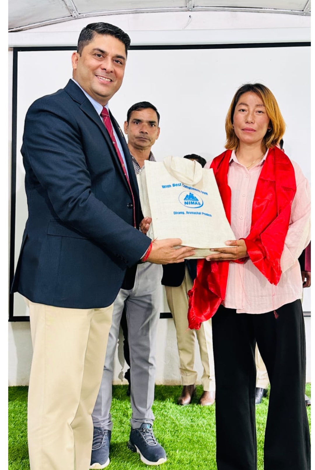 NIMAS felicitates Everest summiteers at Dirang Arunachal Pradesh ceremony. 