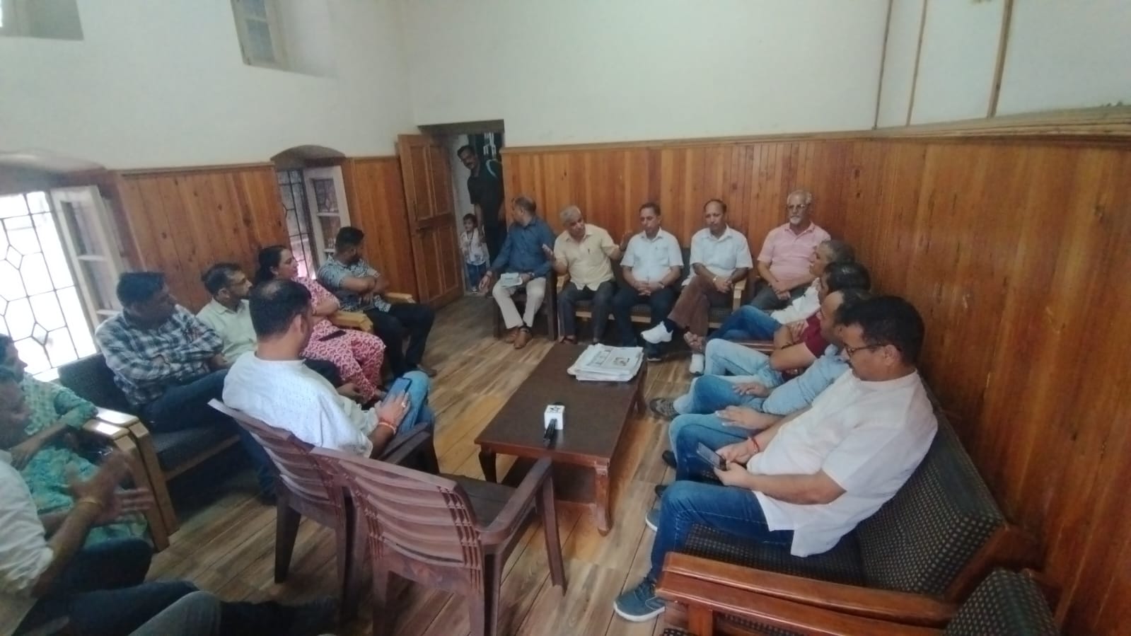 Press Club Mandi Holds Condolence Meeting for Deceased Journalists.
