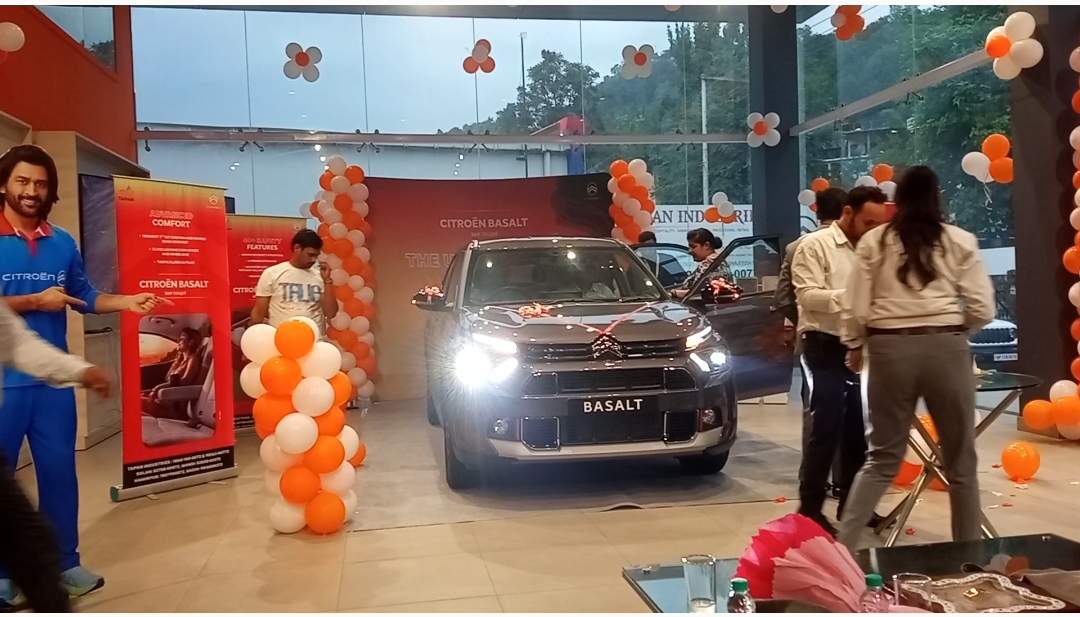 Tapan Industries Launches Citroën “Basalt” SUV Coupe in Mandi.
