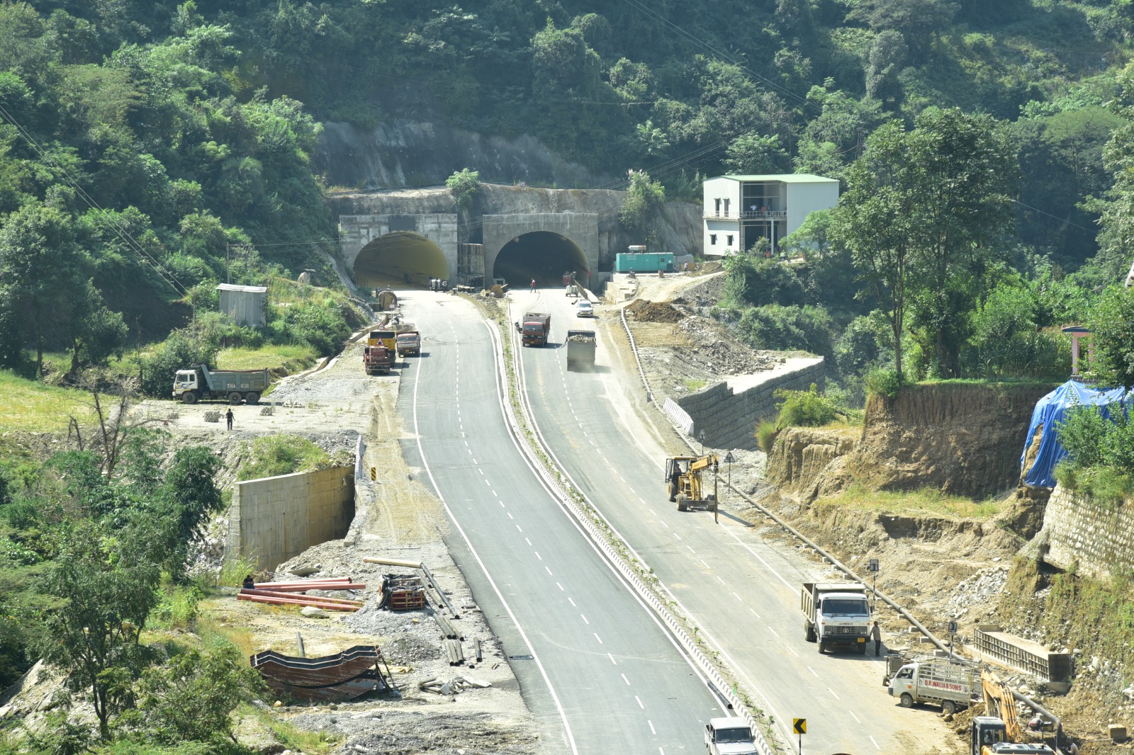 Mandi Bypass Opens for Traffic Trials, Set to Enhance Connectivity and Tourism.