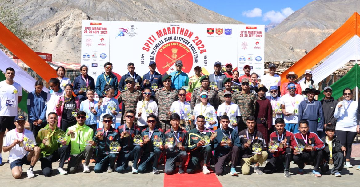 Historic Spiti Marathon 2024: A High-Altitude Challenge in the Himalayas. 