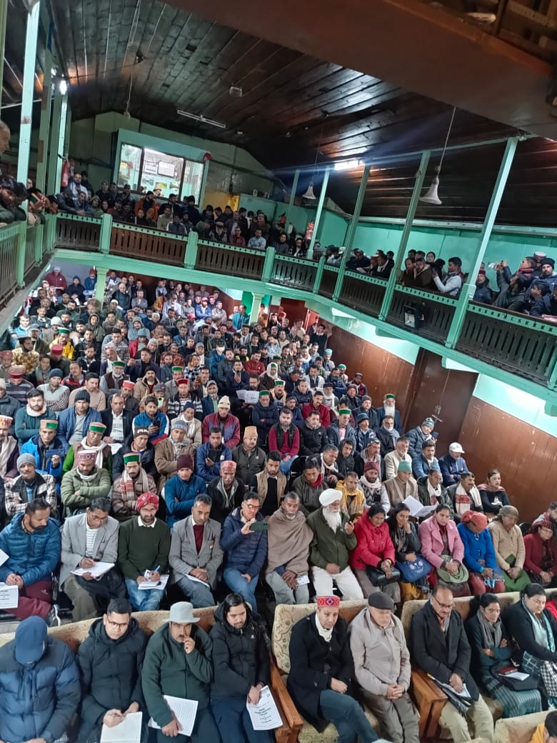 State-Level Convention on Agricultural Land Regularization Held in Shimla.
