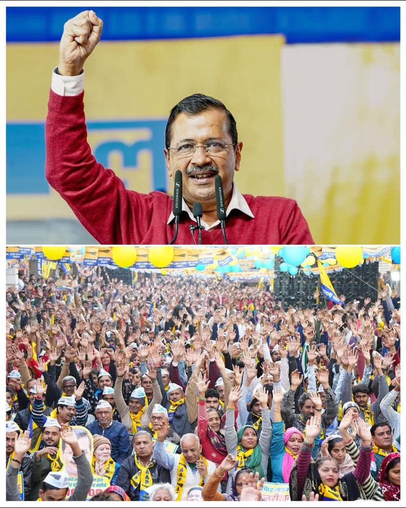 Kejriwal Criticizes BJP, Frames Delhi Polls as Battle Between Public Welfare and Corporate Bailouts.