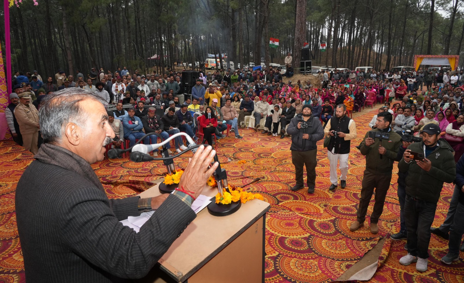 HP CM Lays Foundation for Navjeevan Park in Hamirpur, Announces Major Investments in Health and Education Sectors.