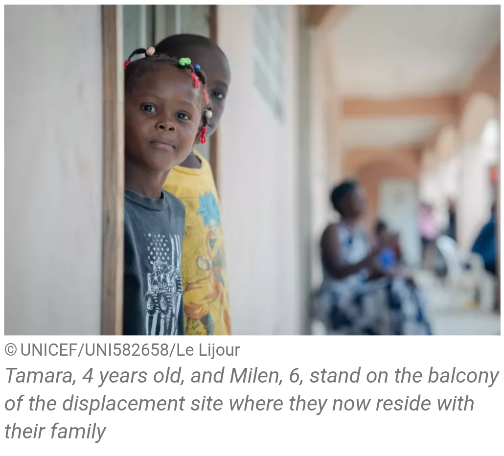 Violence in Haiti Displaces Over 1 Million, Leaving Thousands of Children Vulnerable to Exploitation and Abuse. 