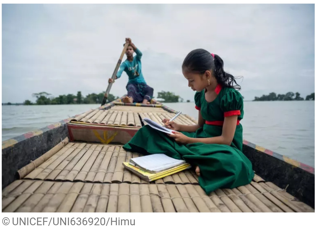 Over 240 Million Students Affected by Climate-related School Disruptions in 2024, Warns UNICEF. 