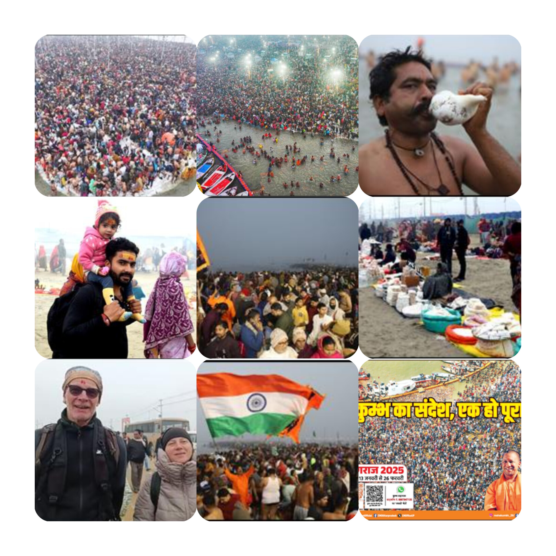 Maha Kumbh 2025: A Grand Spiritual Beginning at the Sacred Confluence of Faith.