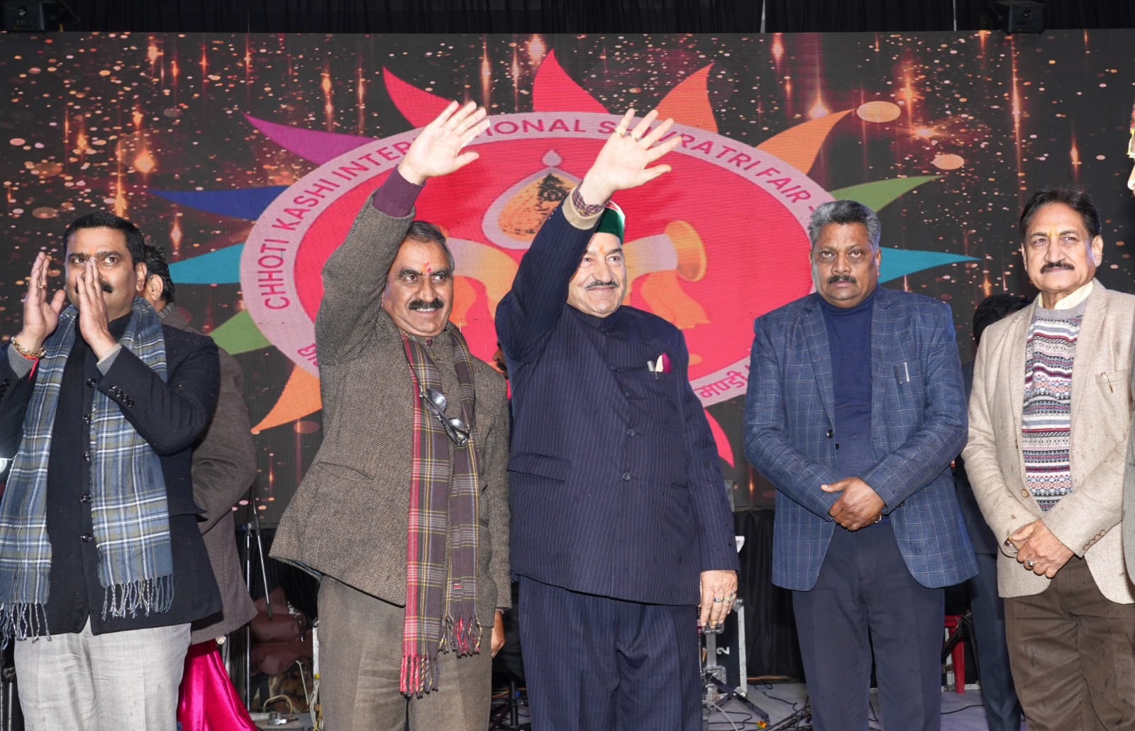 CM inaugurates first cultural night of Mandi International Mahashivratri Mahotsav.