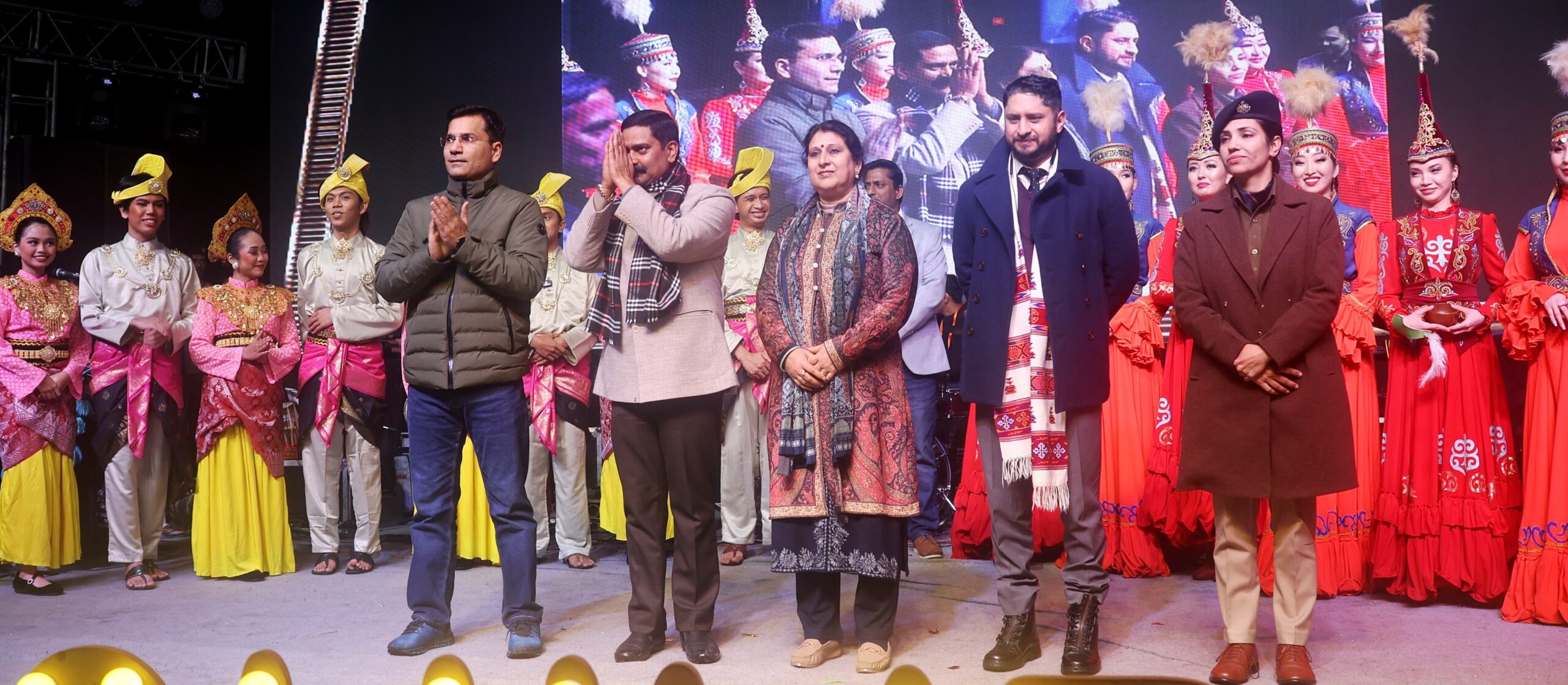 “A Tribute to the Martyrs” Held in Mandi during the second cultural evening of International Shivaratri festival.