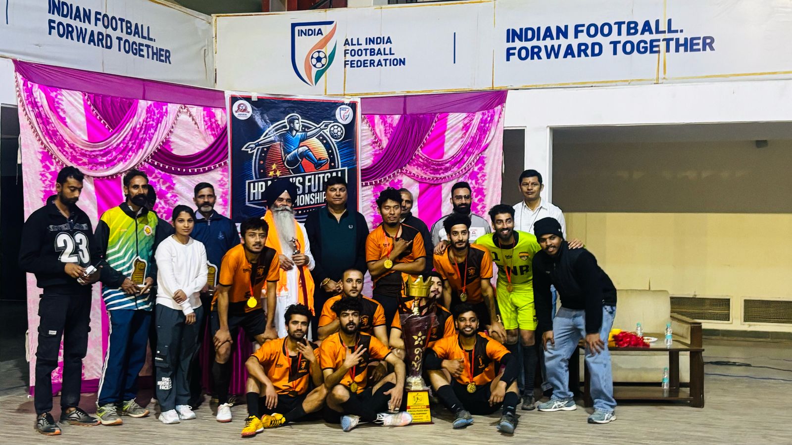 Triumph FC Mandi Crowned Himachal Futsal Champion 2025.
