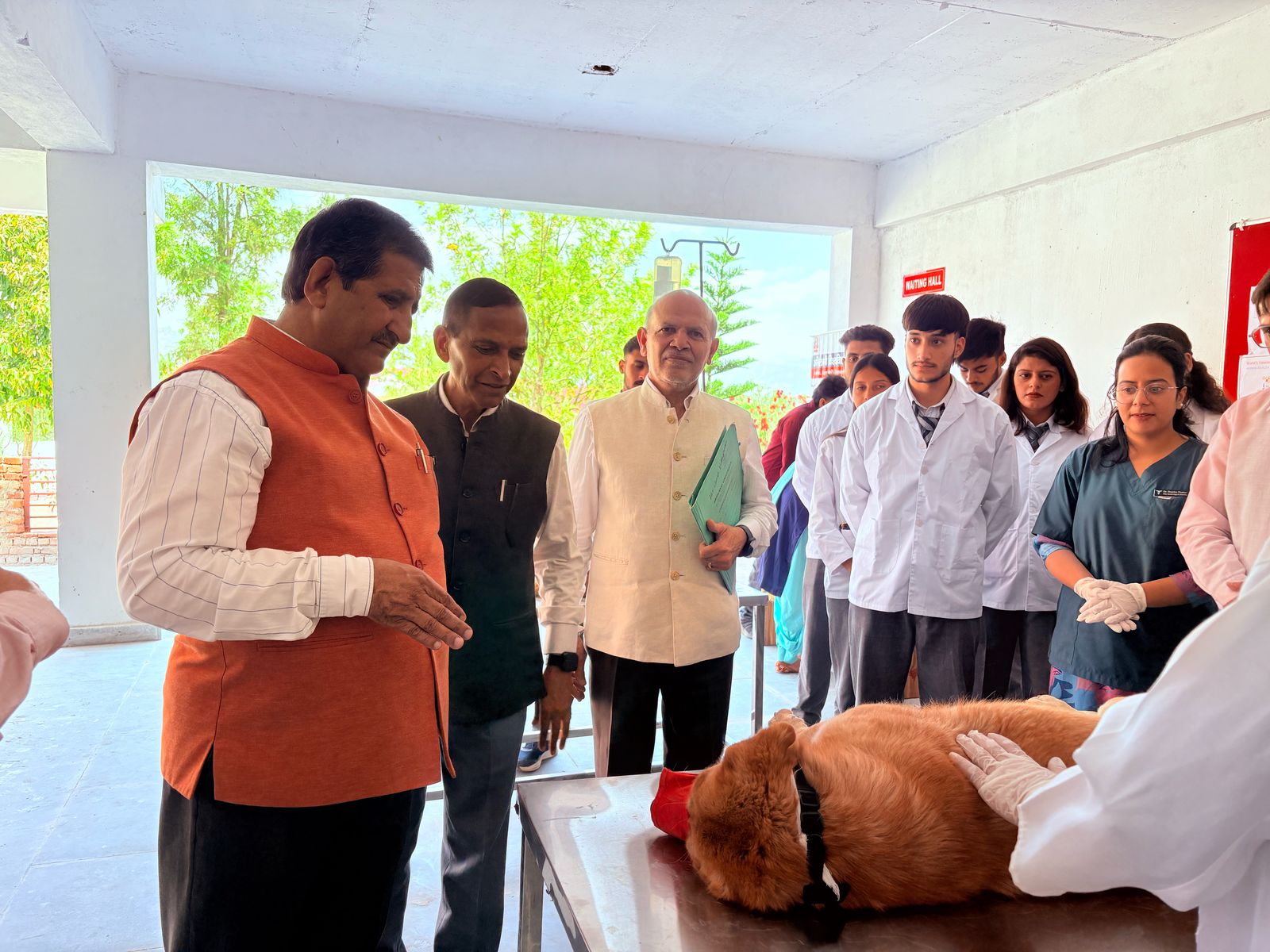 Abhilashi University Hosts Grand Veterinary Clinical Camp on World Veterinary Day, Reaches Dozens of Villages in Chachyot Panchayat. 