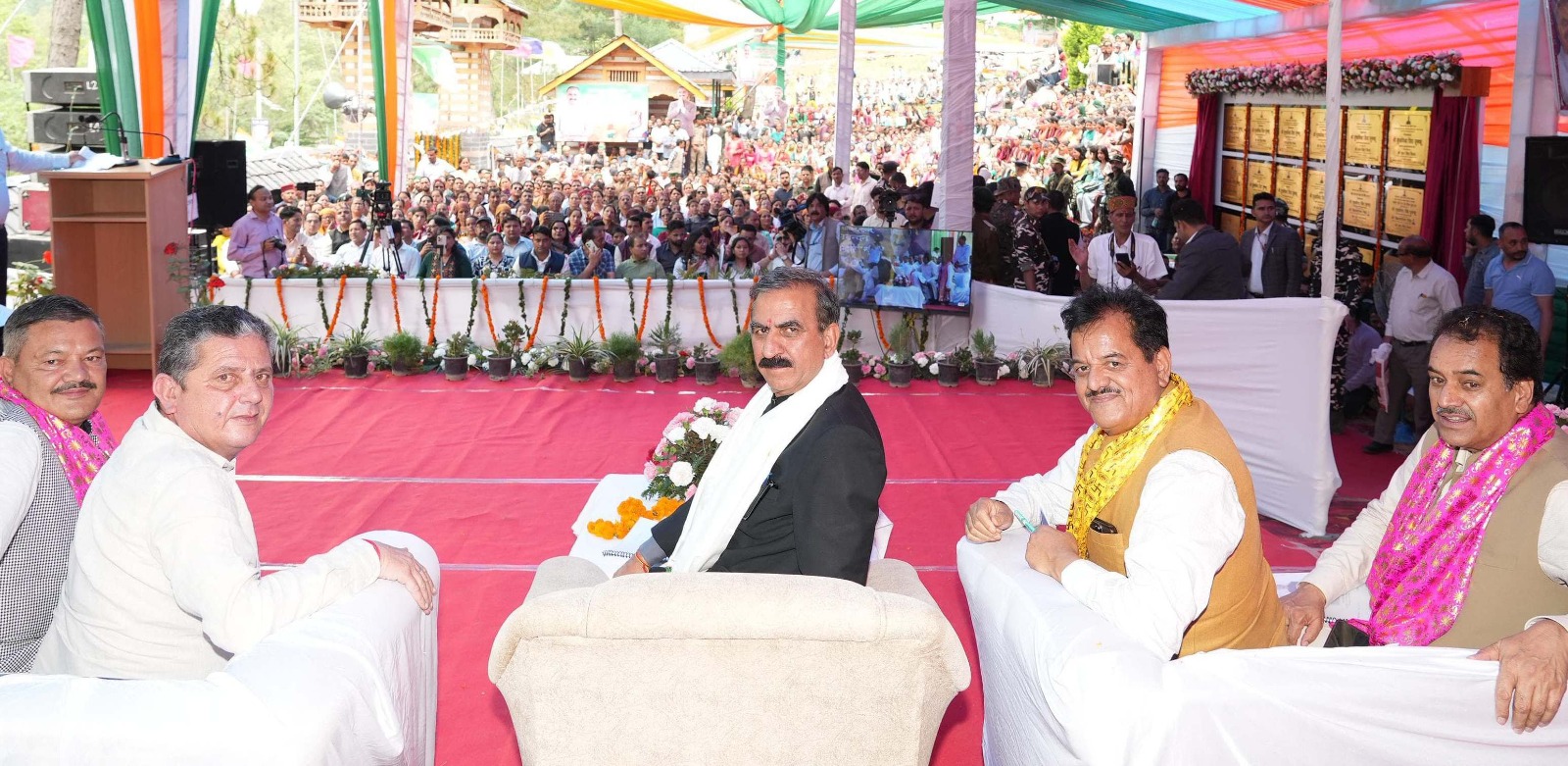 CM Sukhu Stands Firm on BBMB Dues Before Kishau Water Release; Announces Major Development Projects in Banjar. 