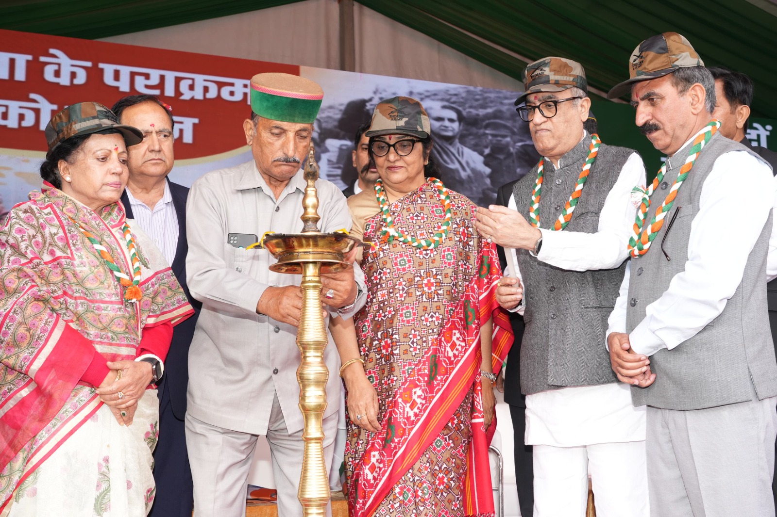 Ceasefire Declared Without Consulting Armed Forces, Alleges CM Sukhu at Jai Hind Sabha.