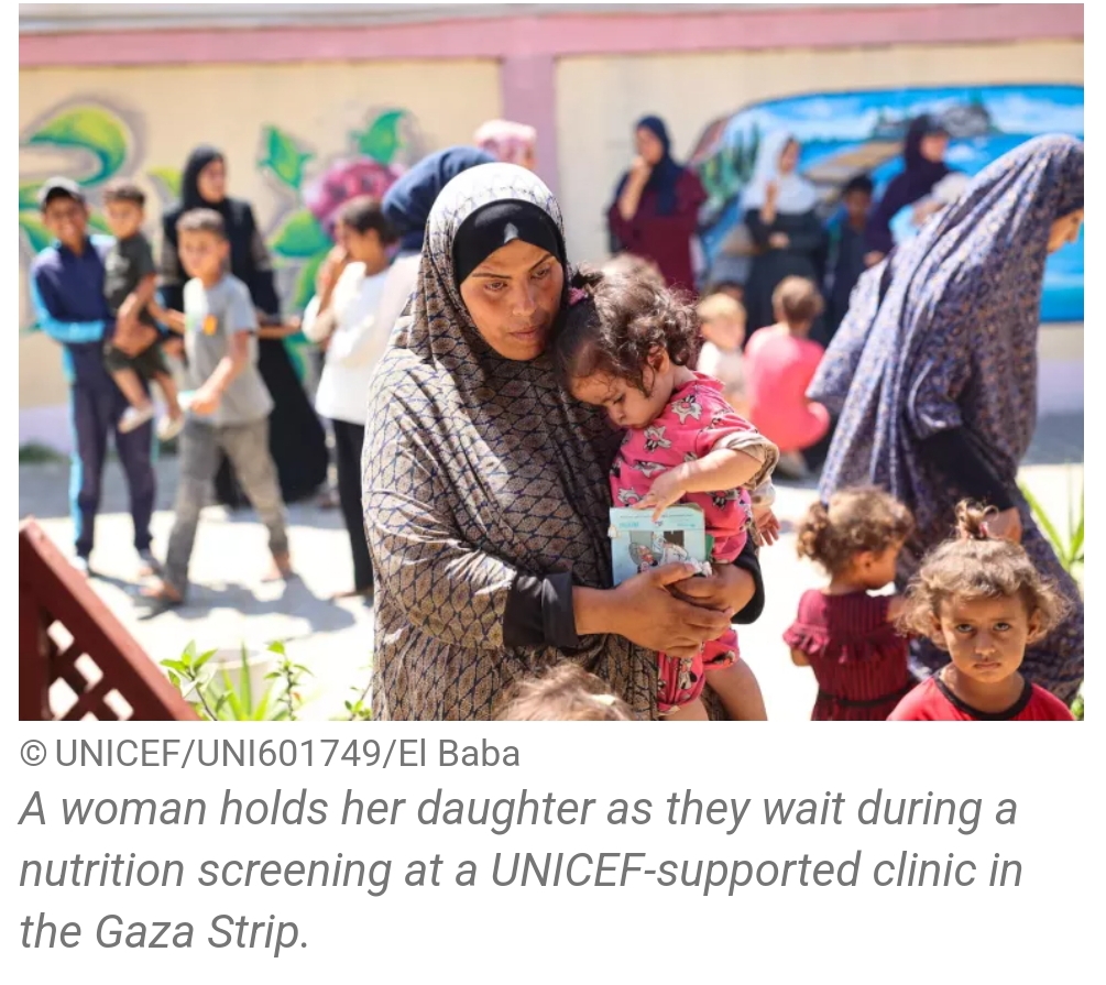 Looming Famine Threatens Children and Mothers in Gaza as Aid Blockade Enters Third Month. 