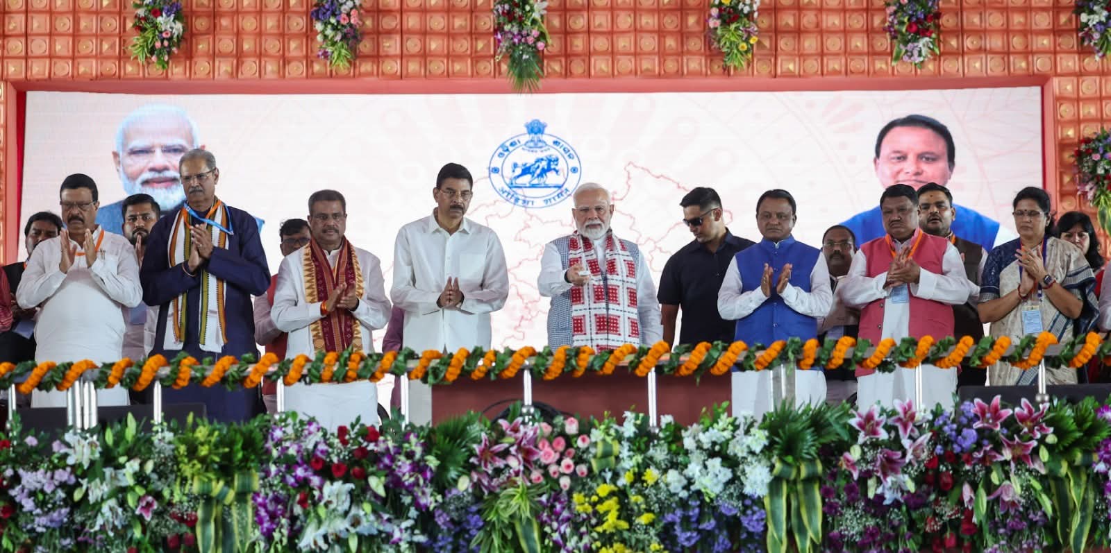 PM Modi Inaugurates Rs..18,600 Crore Development Projects in Odisha, Celebrates One Year of BJP Government.