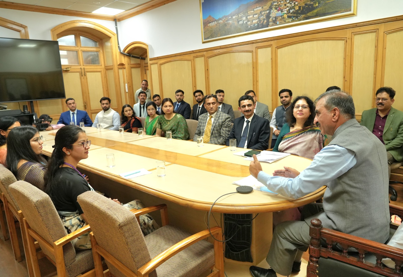 Adopt People-Centric Approach in Governance: CM Sukhu Urges Young Officers.