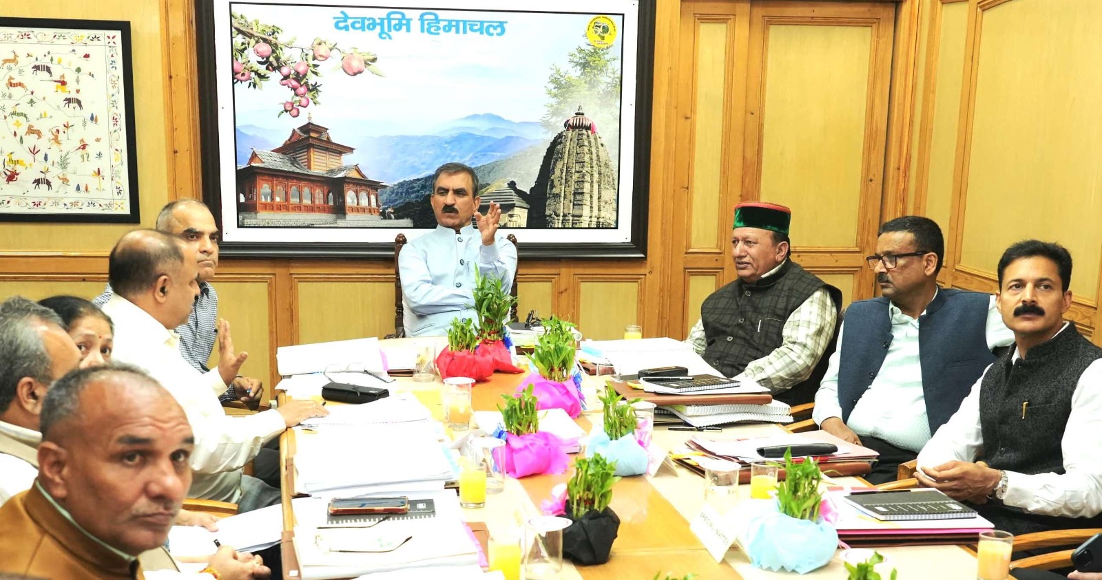 CM Sukhu Proposes Bamboo Processing Factory in Una; HPSFDC Posts Record Profit in FY 2024–25.