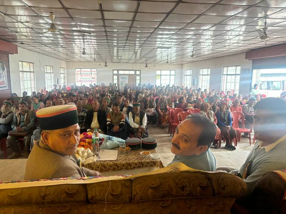 Seraj Congress Leader Jagdish Reddy Highlights Natural Farming and MSP at Farmers’ Fair in Janjheli.
