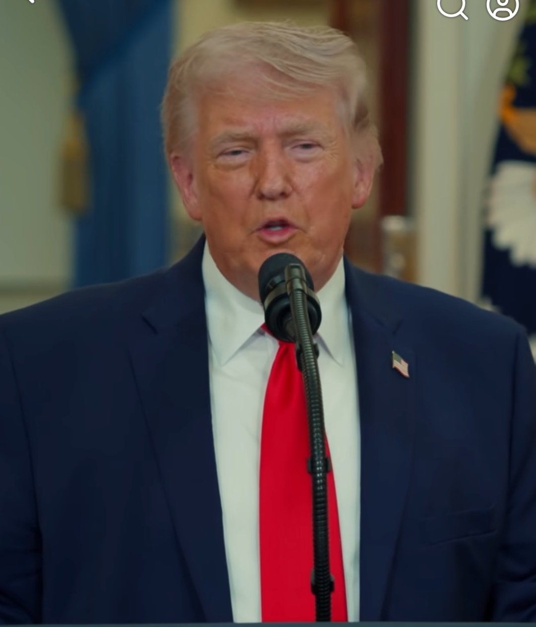 US President Donald Trump Announces Conditional Two-Week Ceasefire with Iran Following Talks with Pakistan Leadership. 