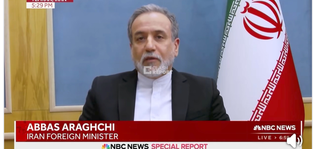 Seyed Abbas Araghchi Announces Conditional Halt to Defensive Operations, Signals Support for Two-Week Strait of Hormuz Access. 