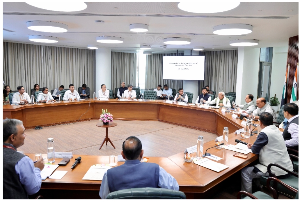 IGoM Reviews West Asia Crisis; India Prepared for Both De-escalation and Escalation: Rajnath Singh.