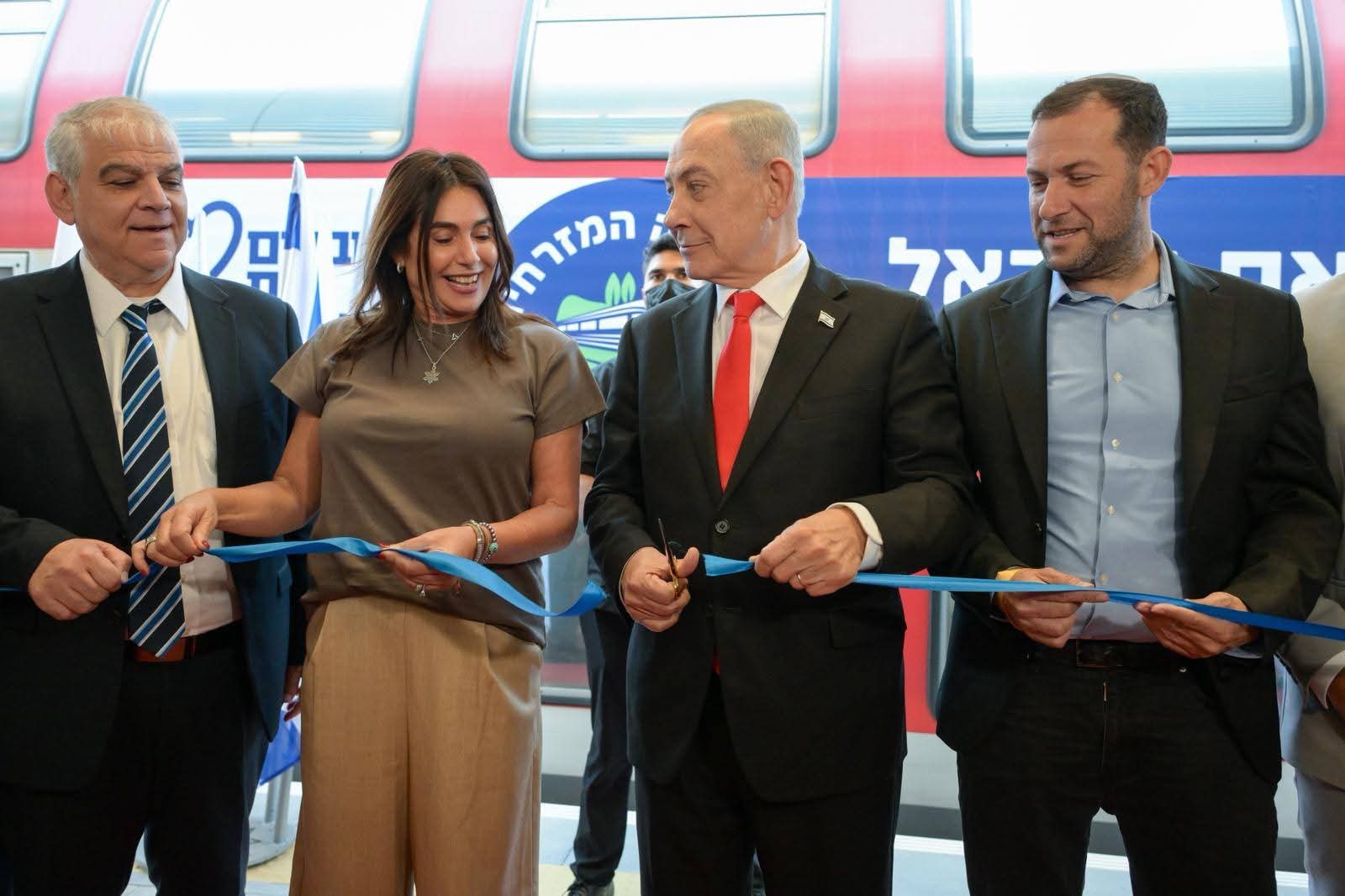Israel Inaugurates Eastern Railway Corridor, Netanyahu Unveils Vision for Nationwide High-Speed Rail Network.
