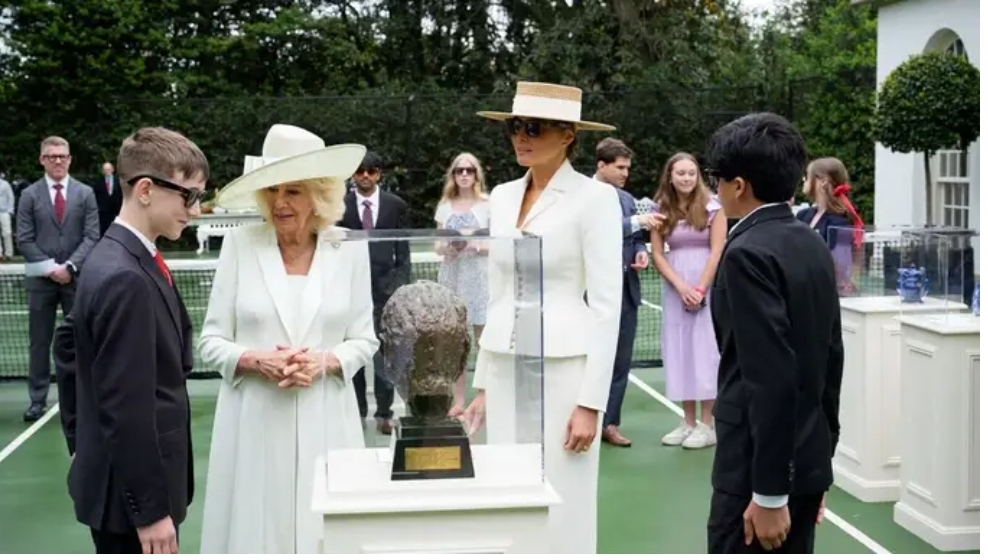 Melania Trump and Queen Camilla Lead Groundbreaking AI and VR Education Initiative at the White House.