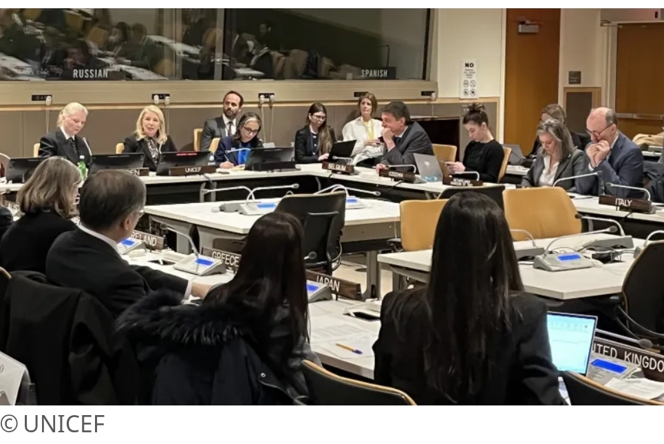 Children Bear Brunt of Global Crises, UNICEF Chief Warns at Humanitarian Dialogue 2026.