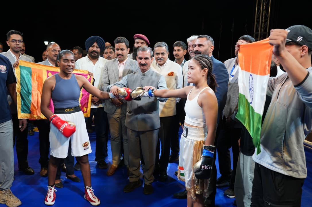 Sports Foster Discipline and Self-Confidence Among Youth: Chief Minister Sukhu at International Pro Boxing Championship. 