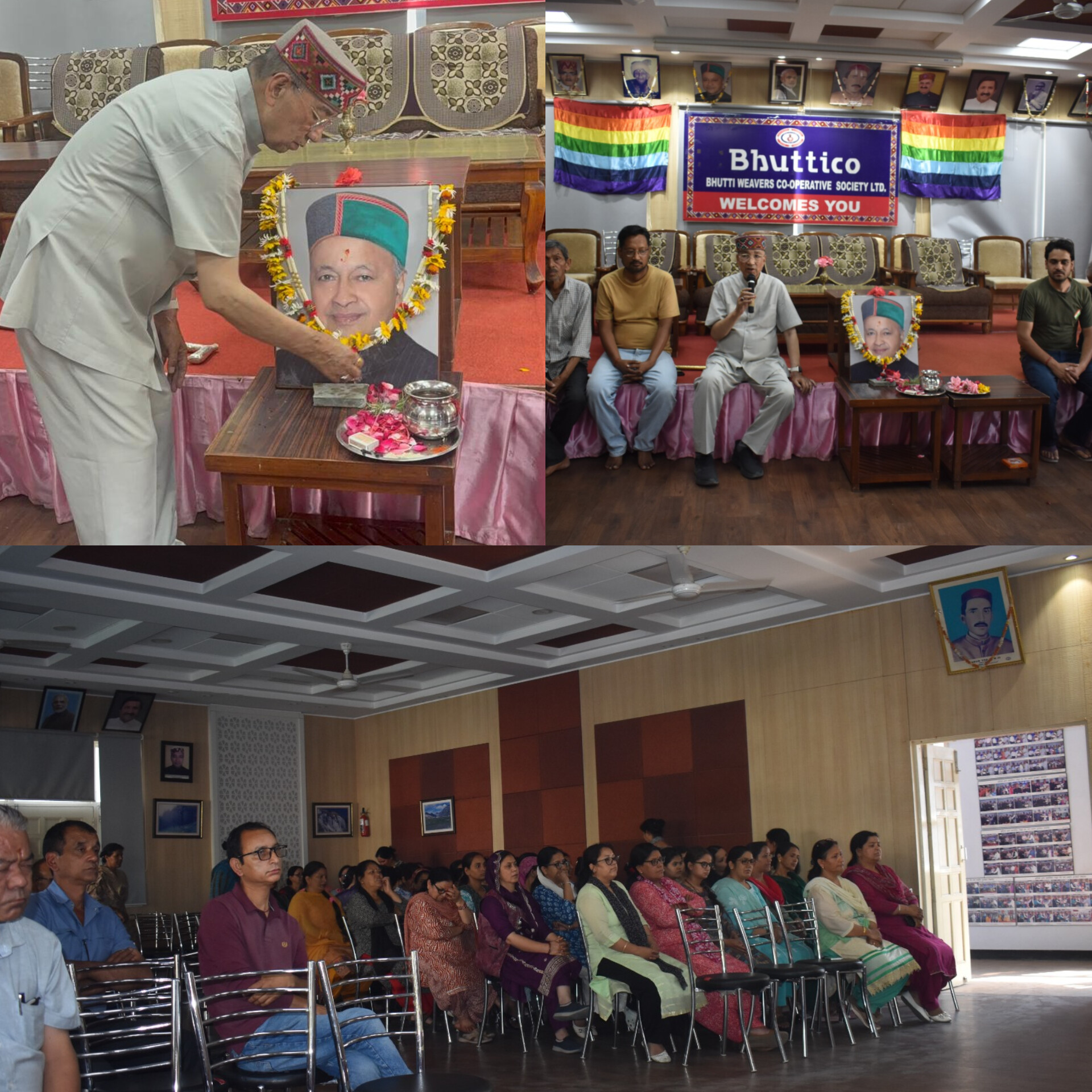 Bhuttico Marks Birth Anniversary of Virbhadra Singh, Remembers Him as “Architect of Modern Himachal”.