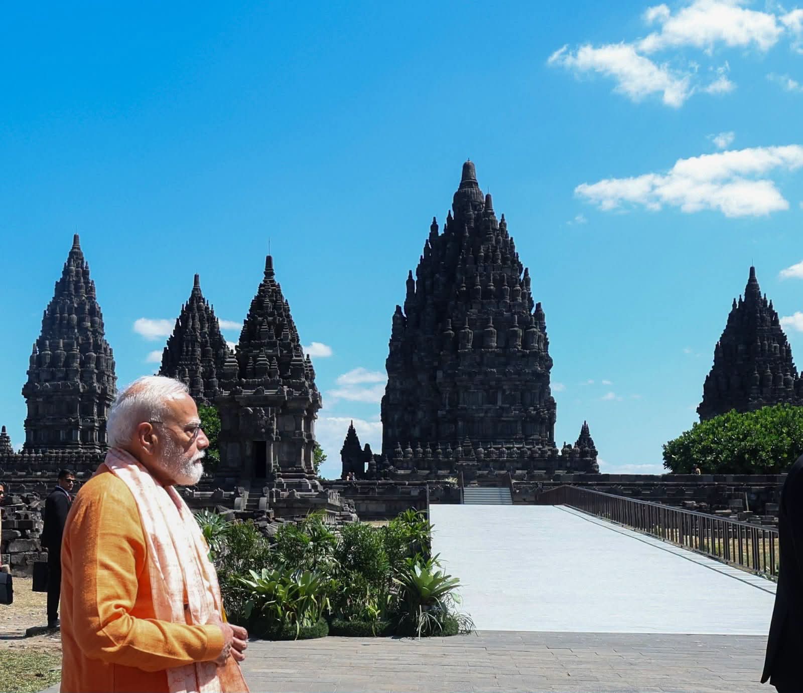 PM Modi Visits UNESCO World Heritage Prambanan Temple Complex, Launches ASI-Led Restoration Project in Indonesia. 