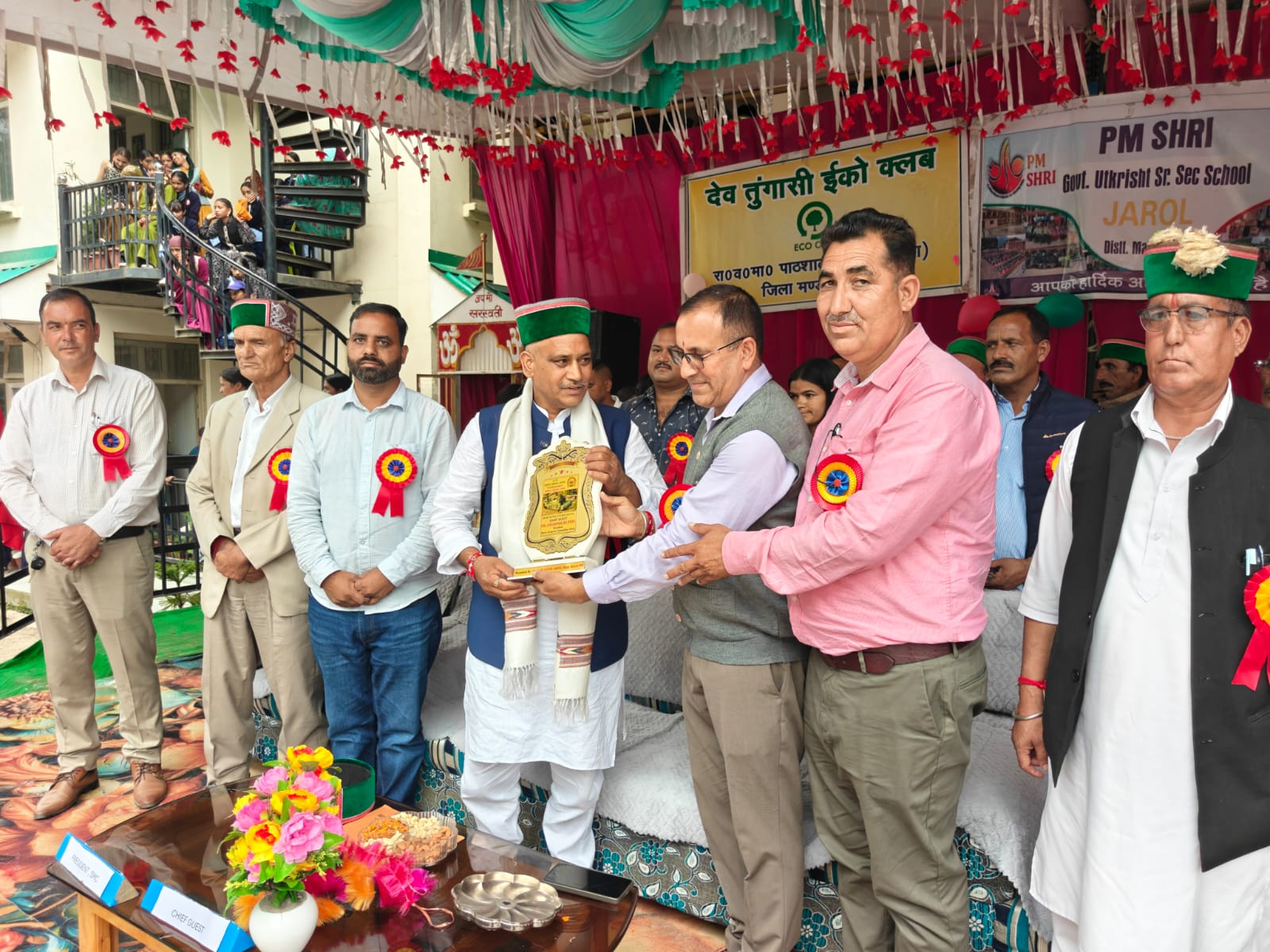 Under-19 Sports Meet Begins at PM Shri GSSS Jarol in Seraj, Congress Leader Jagdish Reddy Presides Over The Event.. 