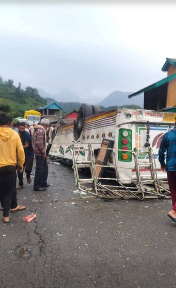 Seven Dead, 11 Injured as Bus Falls onto Road Below in Chamba’s Churah; Magistrate Probe Ordered. 