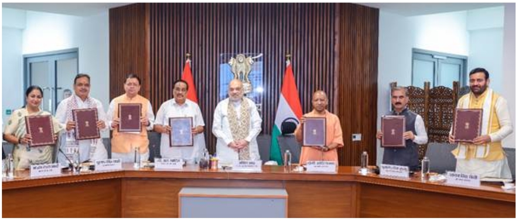 Six States Sign Kishau Multipurpose Project Agreement; Major Push for Water Management and Yamuna Conservation.
