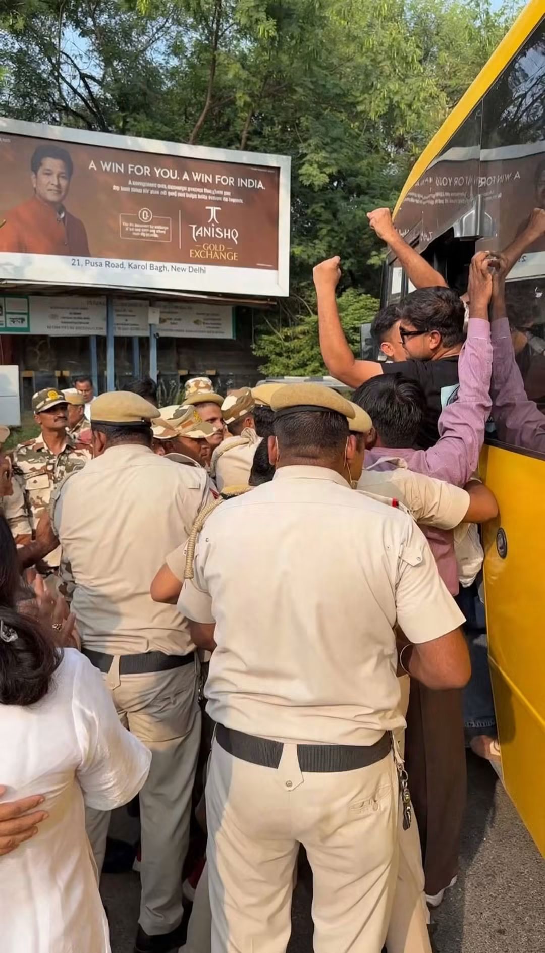 Opposition Leaders Detained in Delhi During Protest Over Electoral Roll Revision