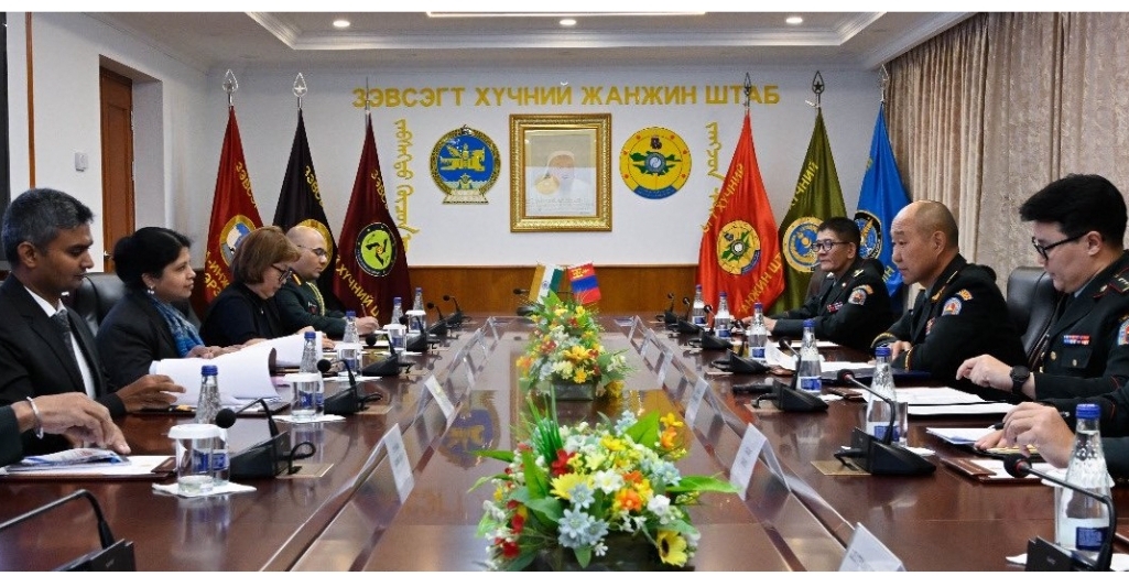 India and Mongolia Reaffirm Commitment to Strengthening Defence Partnership at 14th Joint Working Group Meeting. 